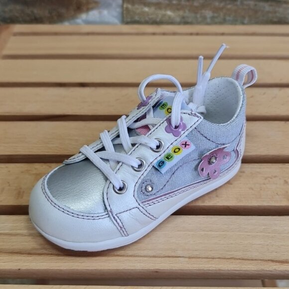 Geox Baby Sile First Walking Shoes Girls - Picture 1 of 6